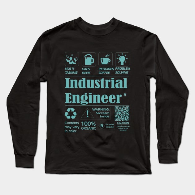 Industrial Engineer Long Sleeve T-Shirt by Breakpoint